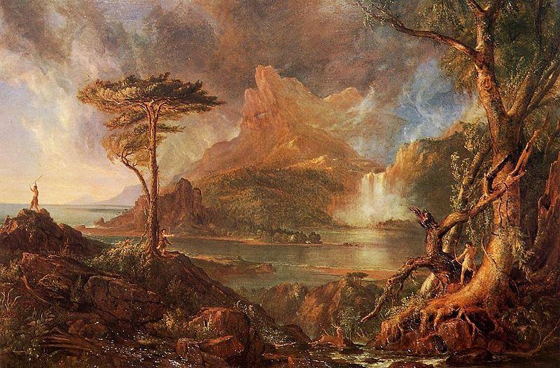 Thomas Cole A Wild Scene